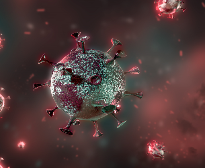 realistic-coronavirus-background