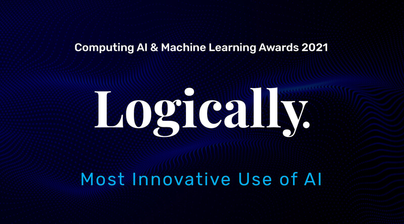 Logically wins the Most Innovative Use of AI award