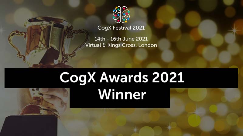 Logically wins the Rising Star in Tech award at the CogX Awards 2021